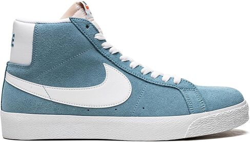 حذاء تزلج إس بي زوم بليزر متوسط ​​من نايكي (864349-404، سماوي/أبيض) مقاس 11.5 in Kuwait