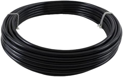 MyTee Products Air Brake Tubing Kit - (1/4 "، 3/8" ، 1/2 "× 100 ') أسود SAE J844 NYLON DOT معتمد | خرطوم الخط الهوائي لنظام الفرامل in Saudi Arabia
