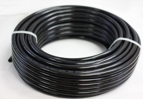MyTee Products Air Brake Tubing Kit - (1/4 "، 3/8" ، 1/2 "× 100 ') أسود SAE J844 NYLON DOT معتمد | خرطوم الخط الهوائي لنظام الفرامل in Saudi Arabia