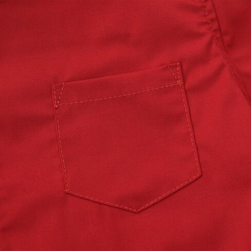 Spring&Gege Boys Long Sleeve Dress Shirts Stretch Wrinkle Free Formal Uniform Solid in Saudi Arabia