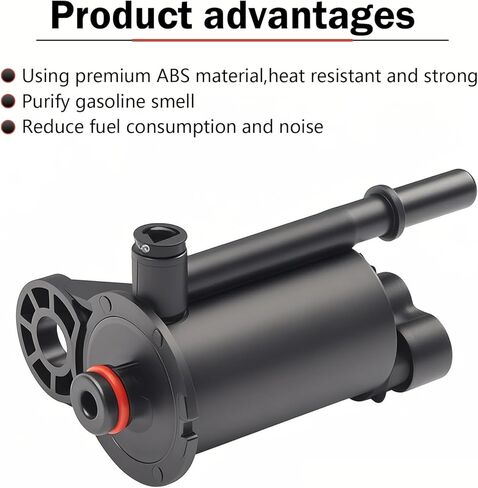 Downhill 1 PC VAPOR CANISTER PURGE VALVE ، EVAP PURGE VALVE SLENOID استبدال OE 214-646 1997279 ، متوافق مع Chevy Silverado Tahoe GMC Sierra Yukon 3.8 4.6 5.3 6.0 8.1L محركات 99-04 (أسود) in Saudi Arabia