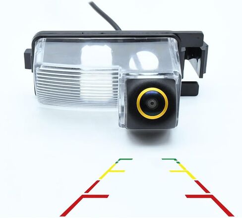 Vlicevrn HD Fisheye Vehicle Car Rear View Camera Fixed Parking Line Night Vision Backup Parking Camera for Nissan Versa Tiida Livina Pulsar Latio Fairlady Z 350Z 370Z GT-R (R35) Leaf in Saudi Arabia