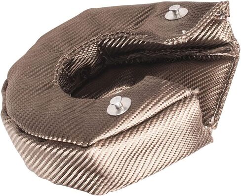 T3 Turbo Blanket Titanium Turbocharger Heat Shield Cover Turbo Charger Wrap High Temp Thermal Protection Turbine Housing with Locking Springs in Saudi Arabia