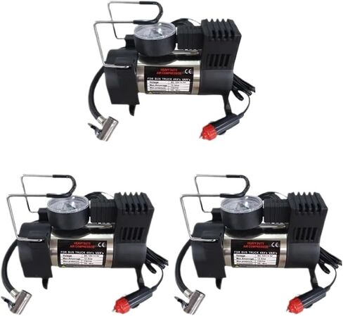 1-3Pcs 12V 150PSI Heavy Duty Car Tyre Inflator with Digital Pressure Gauge Metal Car Tire Inflatable Pump Air Compressor 30L/Min(3pcs) in Saudi Arabia