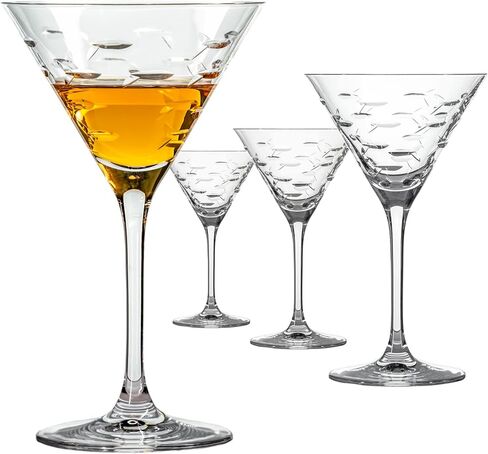 Rolf Glass School of Fish Twice حول إبريق الأزرق و Mini Sipper | 13oz قاذف زجاجي معاد تدويره و 2 "Mini Sipper | تذوق Tequila | مصنوعة من زجاجات معاد تدويرها | محفورة في الولايات المتحدة الأمريكية | 2pc + مجموعة هدايا in Kuwait
