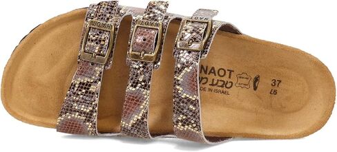 NAOT New Women's Austin Slide Sandal Sand Stone Suede 39 in Saudi Arabia