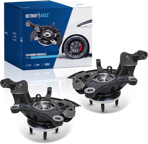 Detroit Axle - Pront 2pc Dekincles Touring for 07-10 Ford Edge Lincoln MKX ، 2 مفاصل التوجيه وحمل العجلات 2007 2008 2008 2010 استبدال in Saudi Arabia