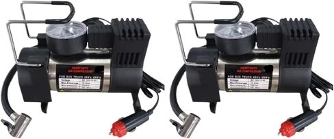 1-3pcs 12v 150psi نفخ إطارات السيارات الثقيلة مع مقياس الضغط الرقمي معدات المعدنية ضاغط الهواء قابلة للنفخ 30 لتر/دقيقة (3pcs) in Saudi Arabia