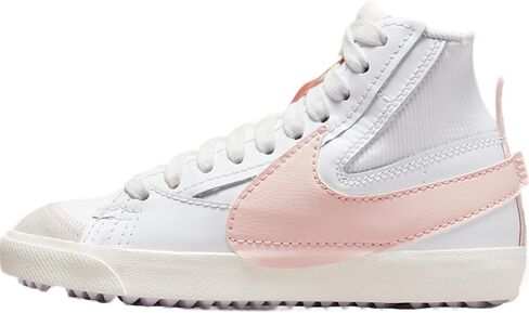 حذاء Nike Blazer Low '77 Jumbo للسيدات، أبيض/أجواء-وردي أكسفورد، 8 M US in Saudi Arabia