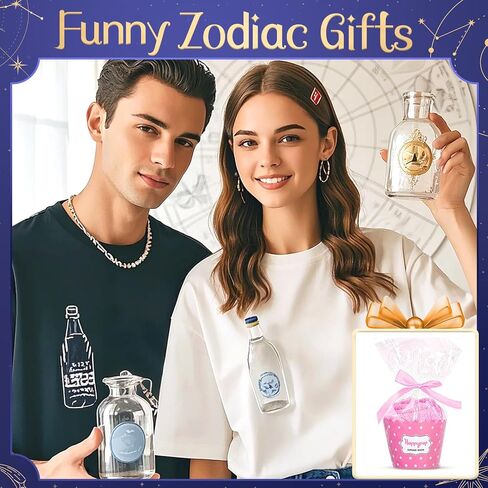 HAPPYPOP Aquarius Zodiac Birthday Gifts for Women - Astrology Space Constellation Horoscope Gifts for Teen Girls, Fuzzy Star Galaxy Aquarius Socks in Saudi Arabia