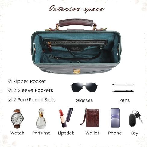 Genuine Leather Doctor Satchel in Saudi Arabia