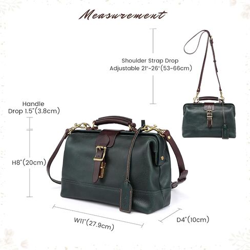 Genuine Leather Doctor Satchel in Saudi Arabia