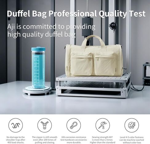 Gym Bag for Women Men with Shoes Compartment, 3 in 1 Carry on Travel Duffel Bags with Trolley Sleeve, Lightweight&Water Resistant Gym Duffel Bag for Travel, Sports, Fitness&Workout (Sky Blue) in Kuwait