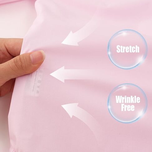 Spring&Gege Boys Long Sleeve Dress Shirts Stretch Wrinkle Free Formal Uniform Solid in Saudi Arabia