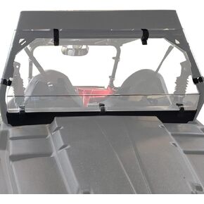 KUAFU Rear Windshield & Back Panel Compatible with 2008-2022 Polaris RZR 570/800 RZR S 570/800 Windscreen Black Hard Window Panel in Saudi Arabia