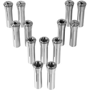 VEVOR 25 قطعة ER32 مجموعة أسطوانة زنبركية 0.0006 "/15 ميكرومتر TIR مخرطة تشاك أداة مع 25 صندوق تخزين مُسمى لآلة النقش باستخدام الحاسب الآلي طحن مخرطة أداة الحفر الصحافة in Kuwait