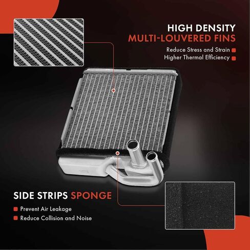 A-Premium HVAC Heater Core Compatible with Chevrolet Malibu, Chevelle, El Camino, & Buick Regal, Century & Cadillac Eldorado, Seville & GMC Sprint & Oldsmobile Custom Cruiser & Pontiac Grand Am in Saudi Arabia