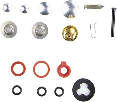 Carburetor Repair Kit with Float Replacement Compatible 396701 392061 398729 18 20 25 28 30 35 40 45 48 50 55 60 65 70 75HP Universal in Kuwait