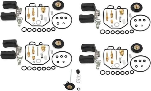 4 Sets Motorcycle Carburetors Carburetor Repair Rebuild Kit Compatible with 1100 GL1100 1980 1981 1982 1983 Universal in Saudi Arabia