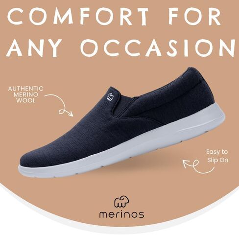 حذاء Merinos نسائي سهل الارتداء باللون الأسود/الأبيض in Kuwait