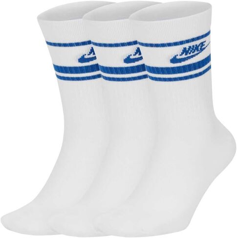 Nike Mens 3 Pair Pack Everyday Essential Gray Camo Print Crew Socks in Saudi Arabia