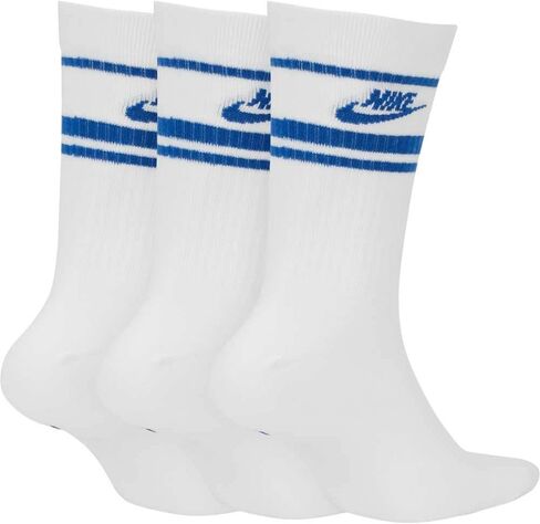 Nike Mens 3 Pair Pack Everyday Essential Gray Camo Print Crew Socks in Saudi Arabia