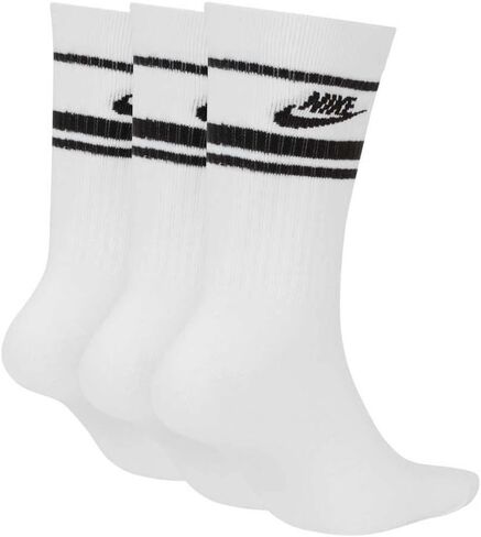 Nike Mens 3 Pair Pack Everyday Essential Gray Camo Print Crew Socks in Saudi Arabia