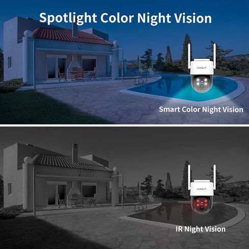 Solar Security Camera System Wireless Outdoor with 10CH 10" LCD Monitor NVR,2.5K 4MP 2PCS Dome PTZ Solar Camera for Home Security,Solar Powered Panel,Motion Record,2-Way Audio (500G HDD) in Saudi Arabia