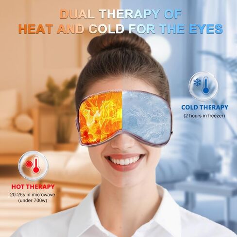 Multifunction Migraine Relief Cap Ice Head Wrap Headache and Migraine Cold Hat,Cooling Gel Headband Neck Ice Wrap for Tension,Puffy Eyes,Stress & Hangover,Migraine Cap (Ice Blue) in Saudi Arabia