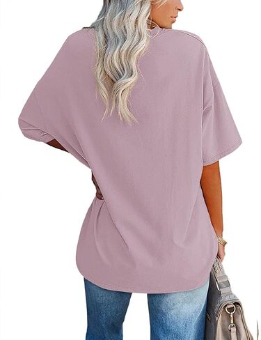Oversized Tshirts for Women Flower Graphic Tees Short Sleeve Shirts 2025 Summer Casual Loose Fit Beach Tops in Saudi Arabia