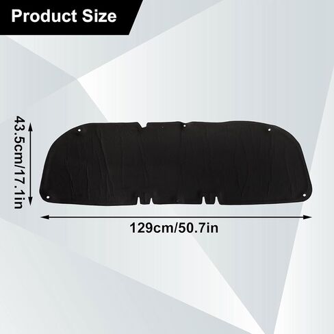 Car Heat Sound Insulation Cotton Front Hood Engine Compatible with Toyota RAV4 2019 2020 2021 2022 2023 2024 in Saudi Arabia