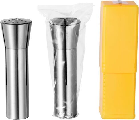 VEVOR 25 قطعة ER32 مجموعة أسطوانة زنبركية 0.0006 "/15 ميكرومتر TIR مخرطة تشاك أداة مع 25 صندوق تخزين مُسمى لآلة النقش باستخدام الحاسب الآلي طحن مخرطة أداة الحفر الصحافة in Kuwait