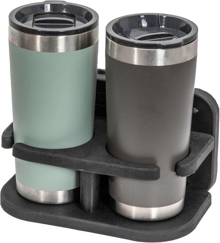 Extreme Max 3005.5621 Two-Drink Holder with 90° Base for Versatrack Systems in Kuwait