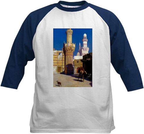 Cafepress Kids Baseball Jersey Kids Cotton Baseball Jersey ، 3/4 Raglan Sleeve Shirt in Saudi Arabia