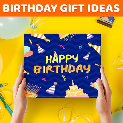 HAPPYPOP Birthday Gifts for Boyfriend Husband - Best Boyfriend Fiance Birthday Gift Ideas from Girlfriend Wife, Boyfriend Birthday Socks in Saudi Arabia