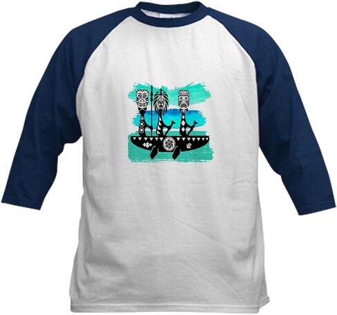 CafePress The Journeys ON Baseball Jersey Kids Cotton Baseball Jersey, 3/4 Raglan Sleeve Shirt in Saudi Arabia