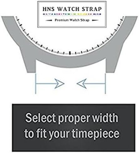 HNS Watch Bands - Choice of Pattern & Width (18mm, 20mm, 22mm) - Ballistic Premium Nylon Watch Straps in Saudi Arabia