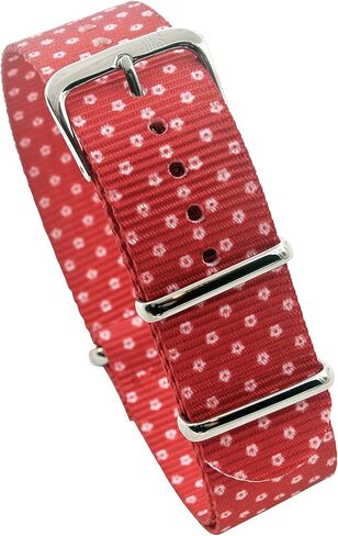 HNS Watch Bands - Choice of Pattern & Width (18mm, 20mm, 22mm) - Ballistic Premium Nylon Watch Straps in Saudi Arabia