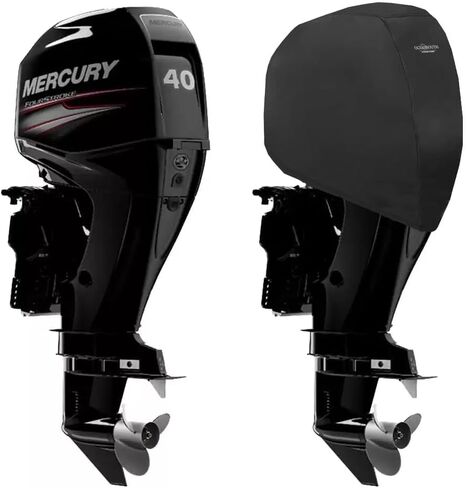 Oceansouth Custom Fit Cowling Storage Covers for Mercury Outboard Engines (200-400HP VERADO 6CYL 2.6L (from 2005 up to 2021)) (for stroage only) in Kuwait