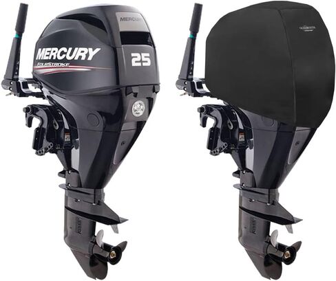 Oceansouth Custom Fit Cowling Storage Covers for Mercury Outboard Engines (200-400HP VERADO 6CYL 2.6L (from 2005 up to 2021)) (for stroage only) in Kuwait