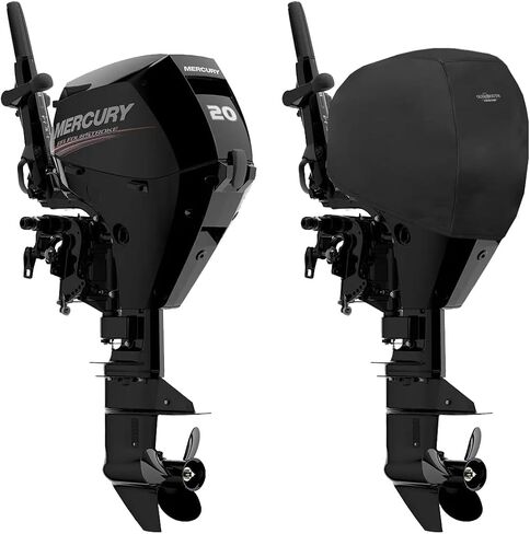 Oceansouth Custom Fit Cowling Storage Covers for Mercury Outboard Engines (200-400HP VERADO 6CYL 2.6L (from 2005 up to 2021)) (for stroage only) in Kuwait