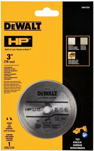 بلاط ديوالت HP المستمر 3 بوصة (DW47350) in Saudi Arabia