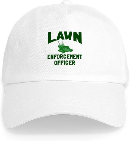 CafePress Lawn Enforcement Officer Cap Unique Adjustable Baseball Hat in Saudi Arabia