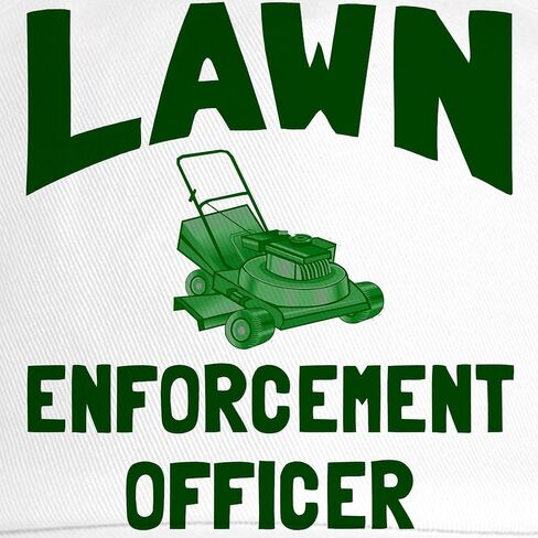 CafePress Lawn Enforcement Officer Cap Unique Adjustable Baseball Hat in Saudi Arabia