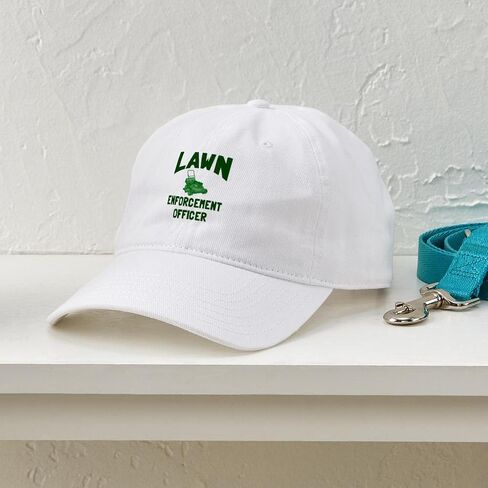 CafePress Lawn Enforcement Officer Cap Unique Adjustable Baseball Hat in Saudi Arabia