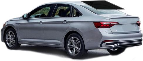 Precut Windows Tint Film All Sides Cars Sun Blocking Protection Privacy Anti Shatter Glass 2 Ply Film 25% Tint Shade kit for Volkswagen Jetta Sedan 2019-2024 in Kuwait