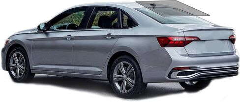 Precut Windows Tint Film All Sides Cars Sun Blocking Protection Privacy Anti Shatter Glass 2 Ply Film 25% Tint Shade kit for Volkswagen Jetta Sedan 2019-2024 in Kuwait