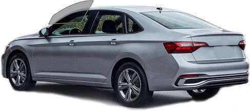 Precut Windows Tint Film All Sides Cars Sun Blocking Protection Privacy Anti Shatter Glass 2 Ply Film 25% Tint Shade kit for Volkswagen Jetta Sedan 2019-2024 in Kuwait