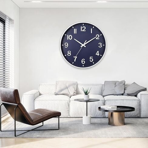 HZDHCLH ساعات الحائط تعمل بطارية ، ساعة الحائط الذهب الأخضر ، 8 بوصات ساعة الحائط صامتة غير موقوتة الأرقام ثلاثية الأبعاد الحديثة لمطبخ غرفة نوم غرفة المعيشة ديكور الفصل الدراسي in Kuwait