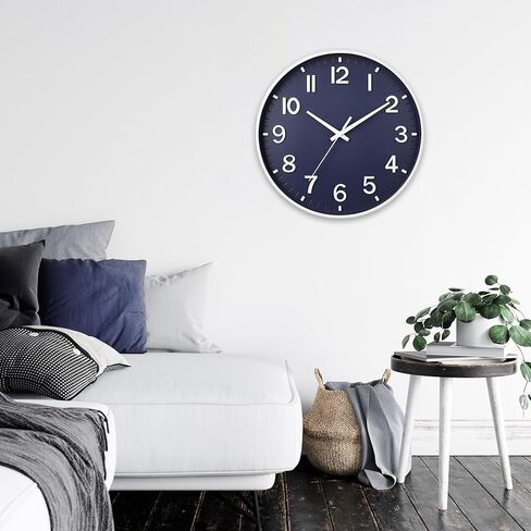 HZDHCLH ساعات الحائط تعمل بطارية ، ساعة الحائط الذهب الأخضر ، 8 بوصات ساعة الحائط صامتة غير موقوتة الأرقام ثلاثية الأبعاد الحديثة لمطبخ غرفة نوم غرفة المعيشة ديكور الفصل الدراسي in Kuwait